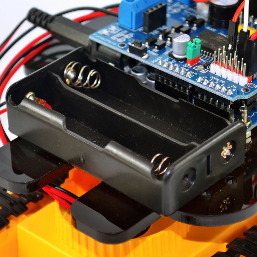 Chassis Smart Robot Bluetooth Aluminum Alloy Tank Track Caterpillar Chassis Smart Robot DIY KitTeaching equipment