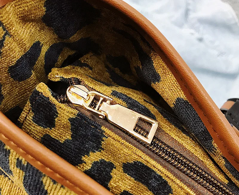 luxury brand women leopard bag handbags female shoulder bag_16