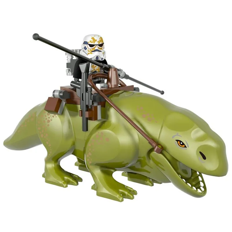 

Rancor And Dewback The Force Awakens Sandtrooper Jabba's Rancor Building Blocks Toys children
