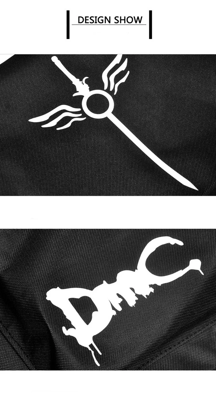 Oxford Bag DMC Knapsack Devil May Cry Backpack (2)