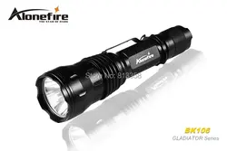 Бесплатная доставка alonefire bk106 Гладиатор серии CREE xm-l T6 LED 5 Режим Spotlight портативный светодиодный фонарик