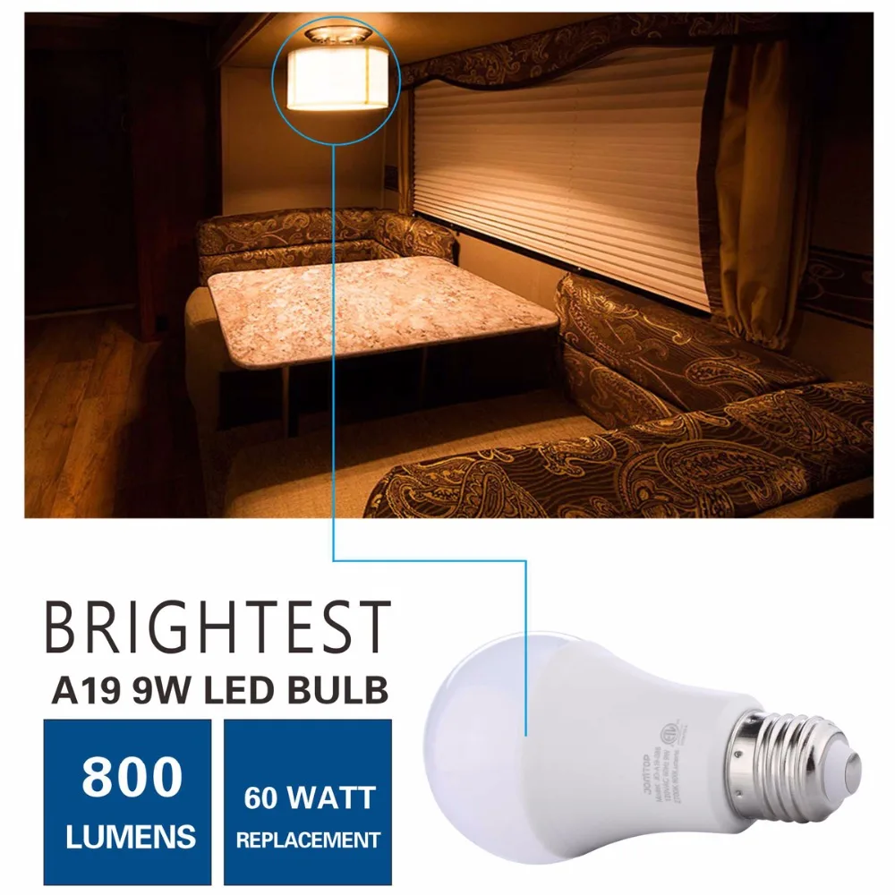 A19 LED Bulb 2700k-5