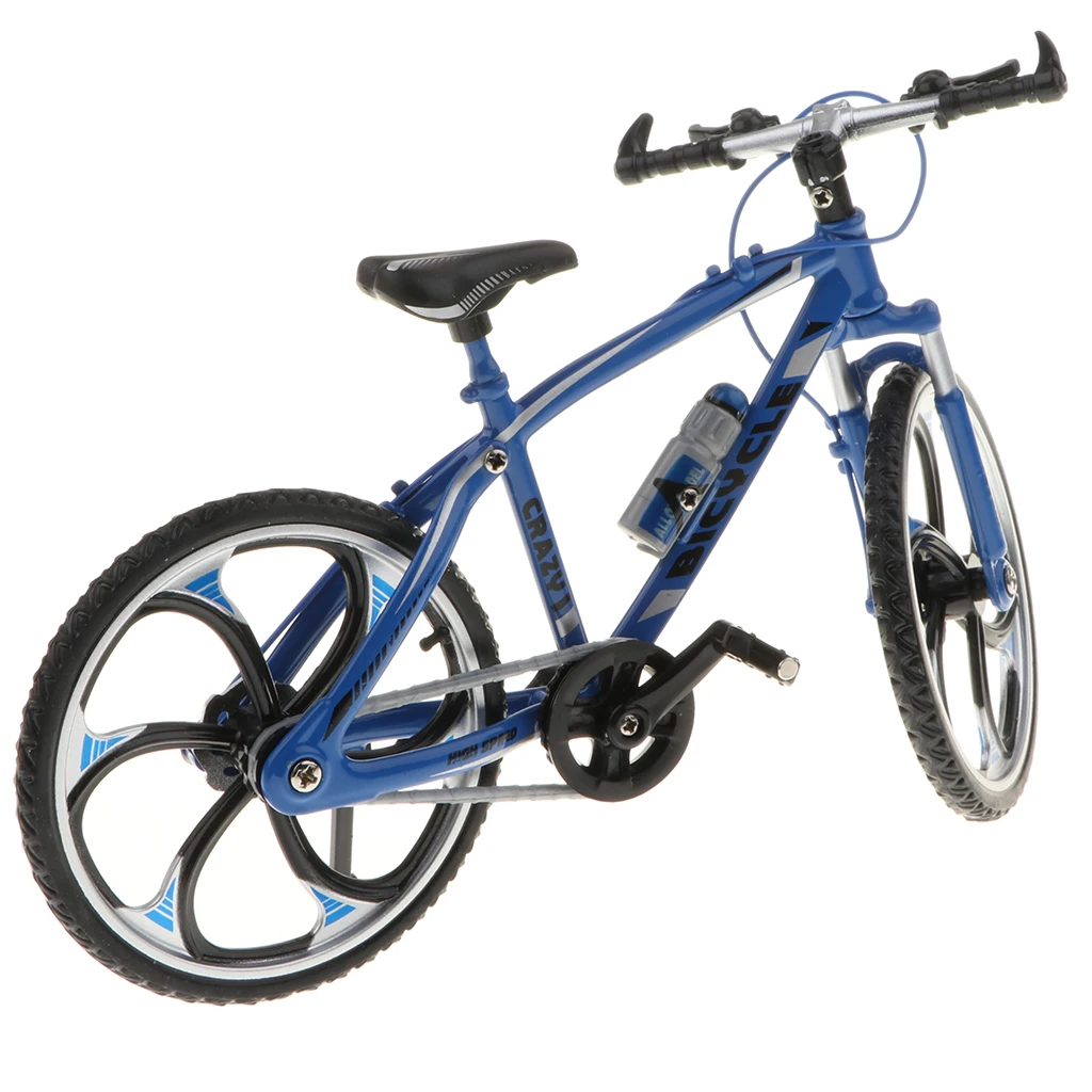 1:10 Scale Metal Alloy Diecast Bike Model Blue Foldable Handicraft Bicycle Toy for Kids Gift Collection Home Decor 1:10 Scale Metal Alloy Diecast Bike Model Blue Foldable Handicraft Bicycle Toy for Kids Gift Collection Home Decor