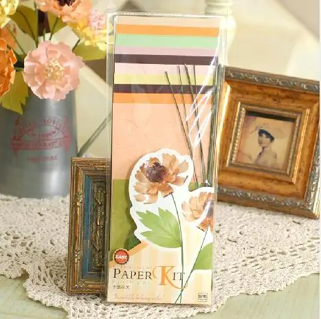 home decoration flower craftscreative artificial flower tutorial for beginner handmade paper flower making kit in embellishments from home garden on