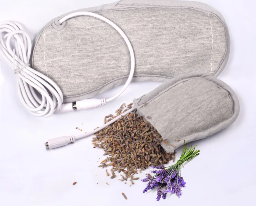 

USB Warmed Lavender Eye SPA Mask Shade Cover Rest Sleep Eyepatch to Relieve Eye Fatigue Kitchen