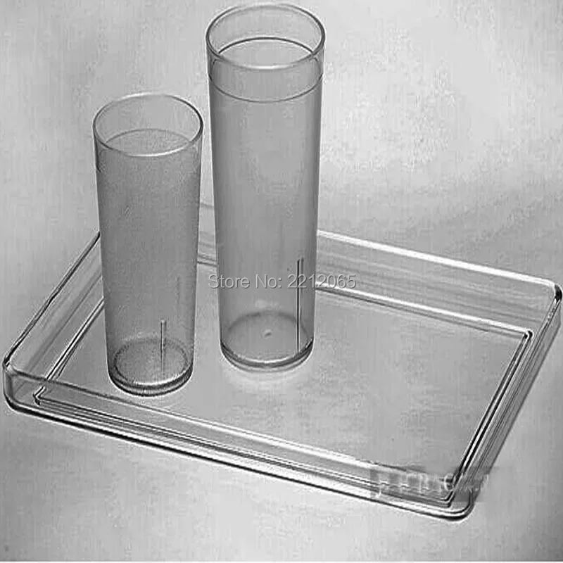 clear acrylic serving trays