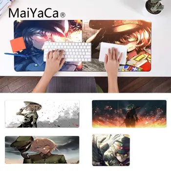 

MaiYaCa High Quality Tanya von Degurechaff Youjo Senki gamer play mats Mousepad Large Lockedge Mouse pad PC Computer mat