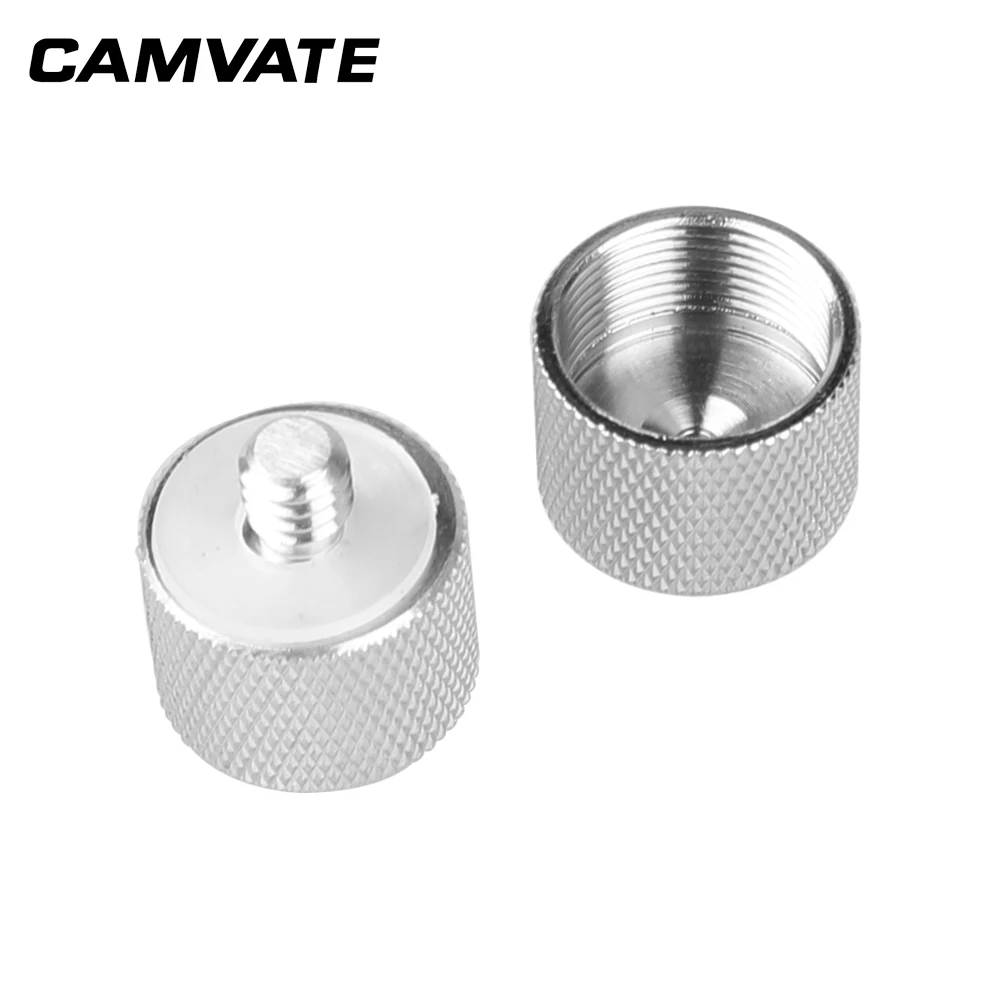 Адаптер для микрофона CAMVATE с внутренней резьбой 5/8 27 на наружную резьбу 1/4 20