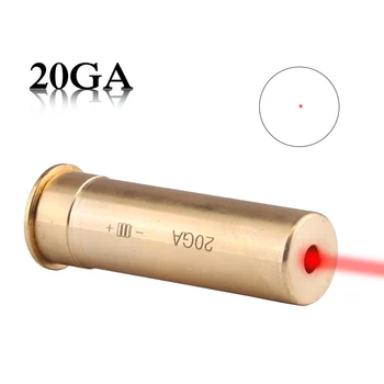 

Tactical Hunting CAL 20GA Caliber Gauge Cartridge Red Laser Bore Sighter 20GA Bore sight Fast Free Shipping