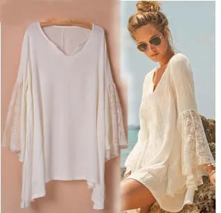 witte hippie jurk witte hippie jurk