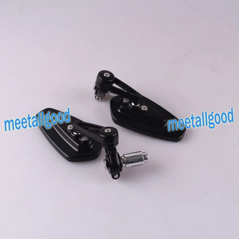 Universal Rear View Side Wing Rearview Mirrors for all motorcycles 7/8" 22mm Handle Bar End