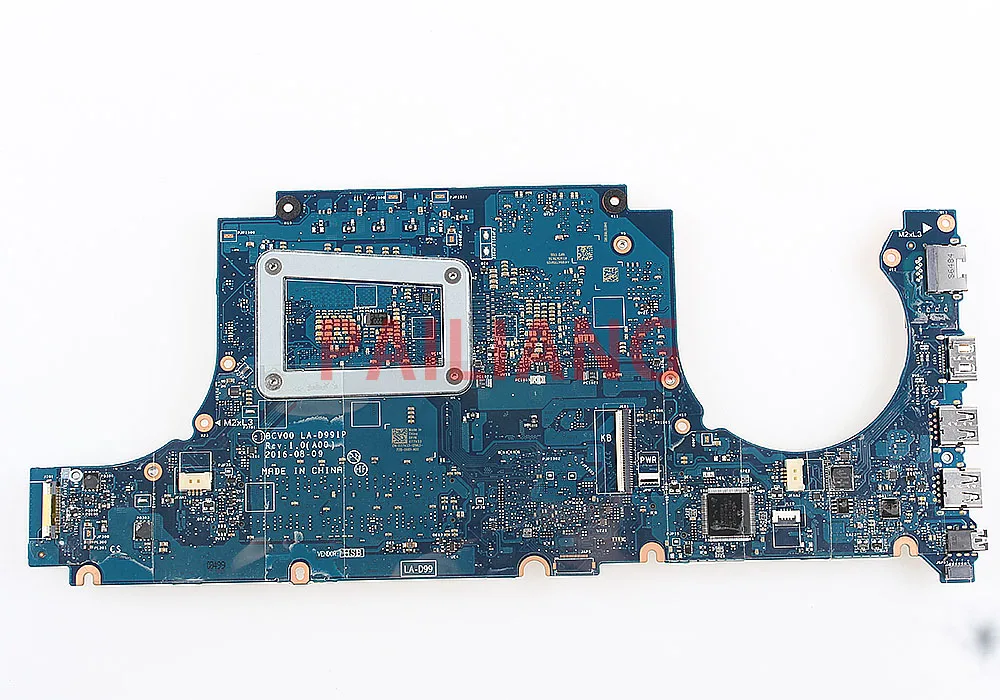 PAILIANG материнская плата для ноутбука DELL Inspiron 15 7000 INS мастер 15-7566 шт. плата I7-6700HQ 077V33 BCV00 LA-D991P tesed DDR3