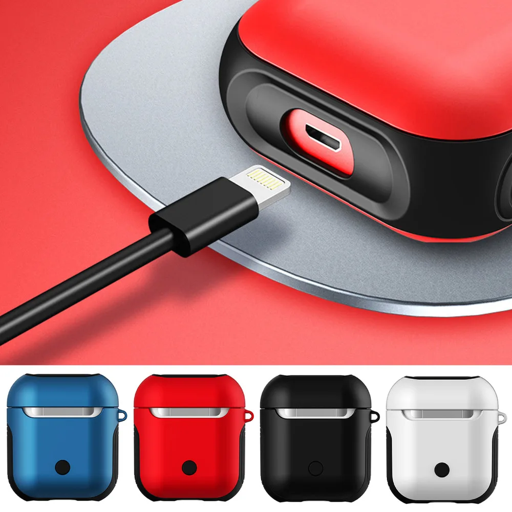 Защитный чехол для кожи защитный Apple Airpods 1 2 Air вкладыши наушников беспроводные