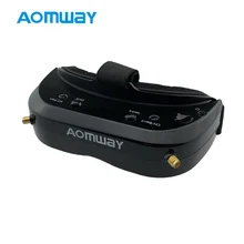 Новинка Aomway Commander Goggles V1S 2D 3D 64CH 5,8G FPV видео гарнитура Поддержка HDMI 720p DVR головной трекер вместо V1 v2