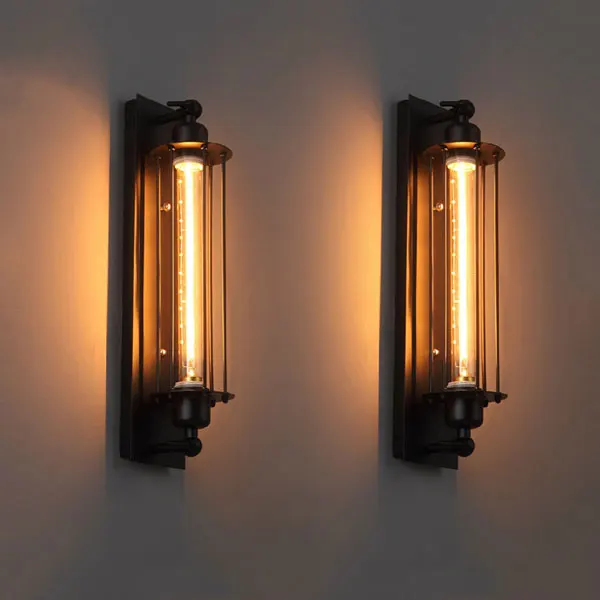 Indústria do Vintage do Punk de Vapor Lâmpada de Parede Loft Restaurante Clube Varanda Corredor Café Luz Arandela Tubulação Água Edison E27 Sutiã Bar 5 High Quality light sconce