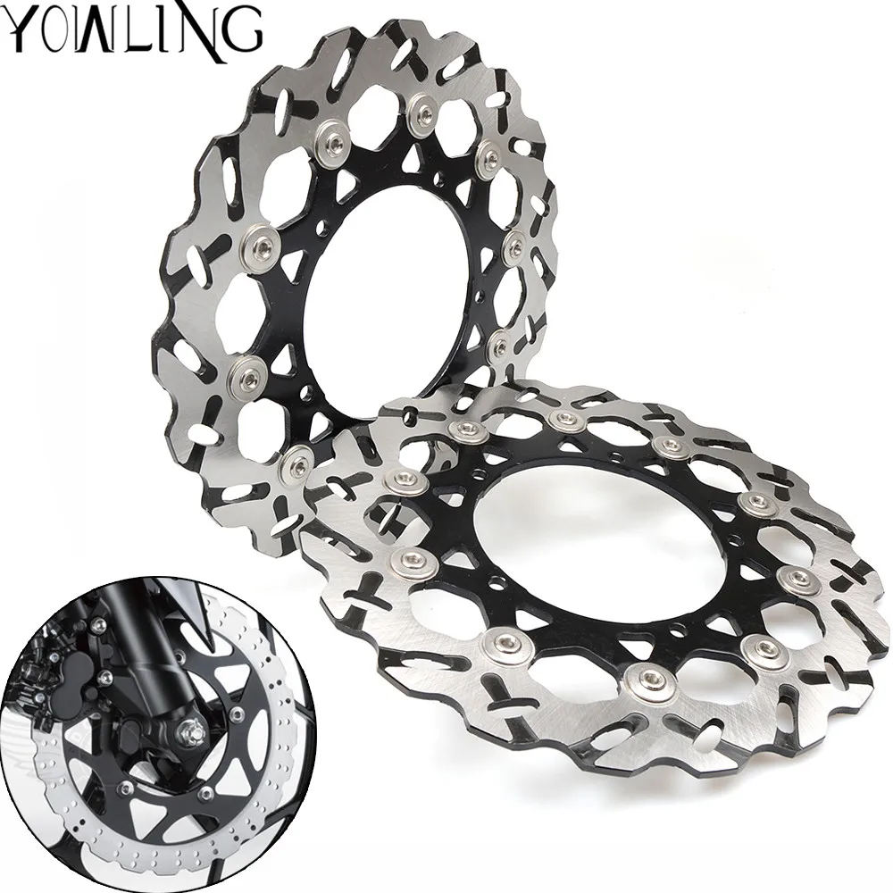1Pair Front Brake Disc Rotors For YAMAHA MT-01 MT01 MT 01 2005 2006 2007 2008 2009 CNC Front Brake Disc Brake Rotors 1Pair Front Brake Disc Rotors For YAMAHA MT-01 MT01 MT 01 2005 2006 2007 2008 2009 CNC Front Brake Disc Brake Rotors