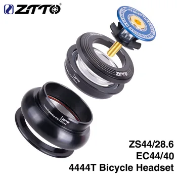 

ZTTO fiets headset fiets stuurkolom 44mm ZS44 EC44 CNC 1 1/8 "-1 1/2" rechte buis rack te tapered buis vork 1.5 adapte
