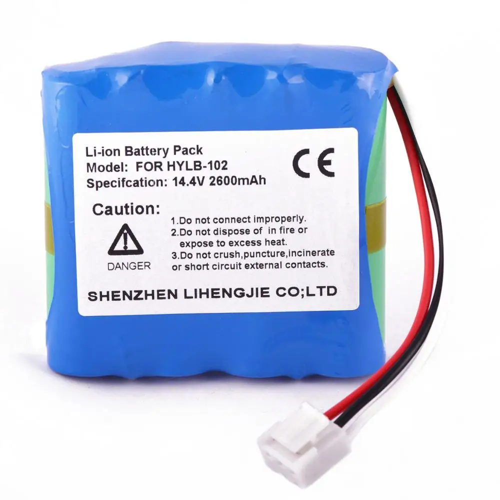 

2600mAH NEW ECG battery for EDAN SE-1 SE-100 SE-1200 SE-300A SE-300B SE-300G SE-300 SE-601A SE-1201 SE-301 SE-3 HYLB-102