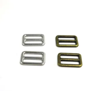 

10pcs 10mm/12mm Bag Straps Fitting Buckle silver/bronze Adjust Slider Loop DIY Sewing Craft Belts small buckle