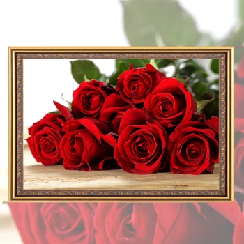 

.Diy Diamond Painting 3D Diamond Embroidery rose Pictures Of Rhinestones Hobbies And Crafts Material For Handmade