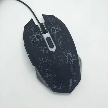 

2400DPI Optical Adjustable 6 Button Wired Gaming Game Mice Mouse for Laptop PC ND998