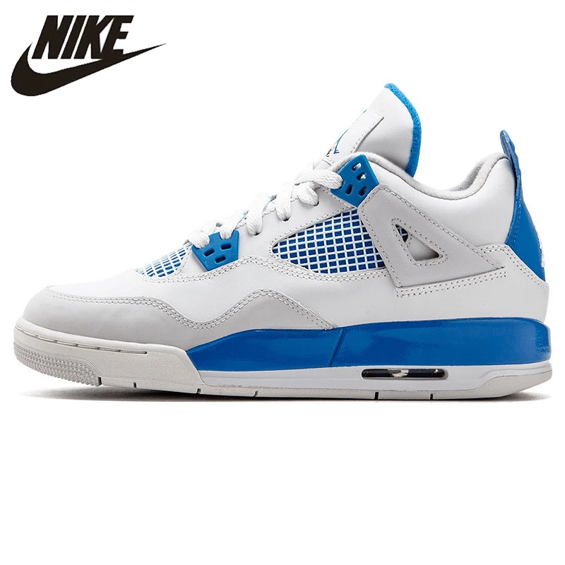 

Nike Air Jordan 4 Retro Original Men's Basketball Shoes, Shock-absorbing Outdoor Sports Shoes 308497 105