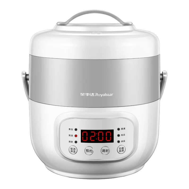 

Microcomputer Mini Rice Cooker Intelligent Rice Cookers 1.6L Timing Reservation Insulation Mini Cooker Heated Food Containers