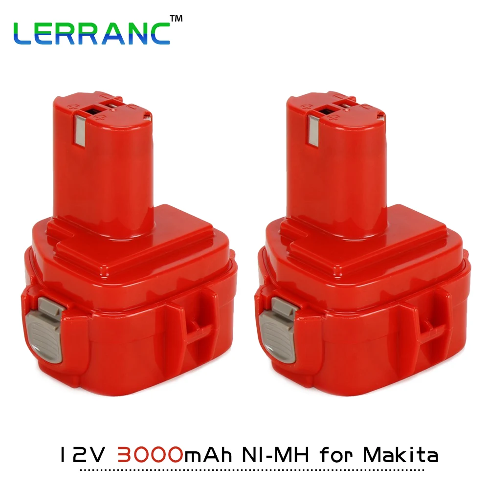 3 x Akku f.Makita 1233 1234 1235 1220 12V 4000mAh NiMH 192598-2