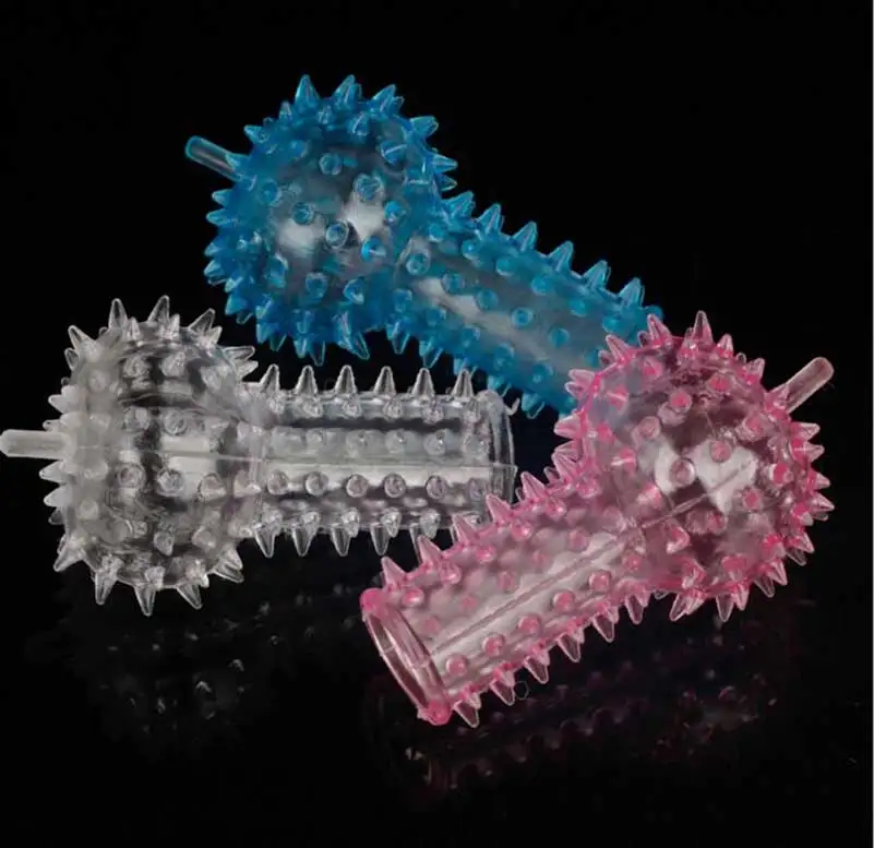 hc011 finger Spiked Condoms Reusable Ring  (4)