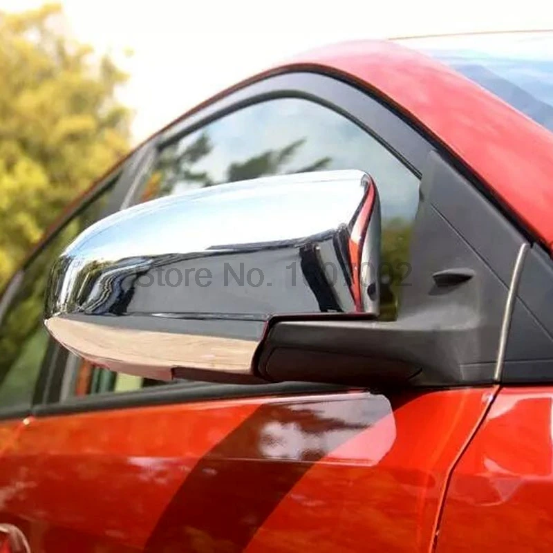 Крышка зеркала заднего вида для Toyota Yaris XP150 хэтчбек 5dr 2014 2015 хром|side mirror cover|chrome car