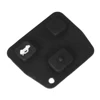 Commande à distance pour clé Toyota, 2 pièces/lot, 2/3 boutons, remplacement de clé en caoutchouc noir, nouveau ► Photo 2/4