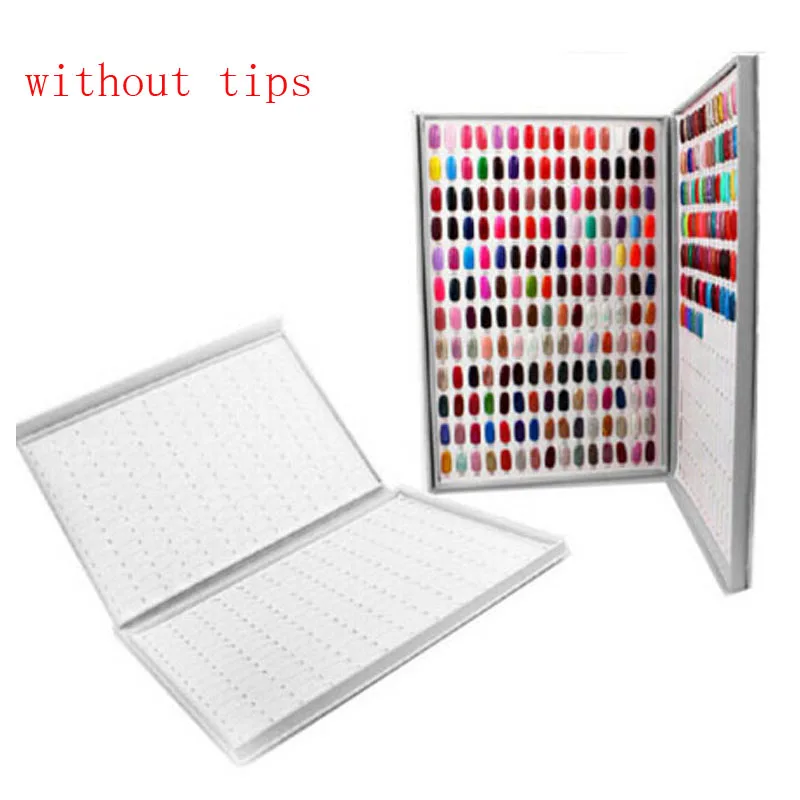 

308 Color Nails Color Card Display Frame Nail Polish Display To Show Nail UV Gel Color For Nail Art Salon