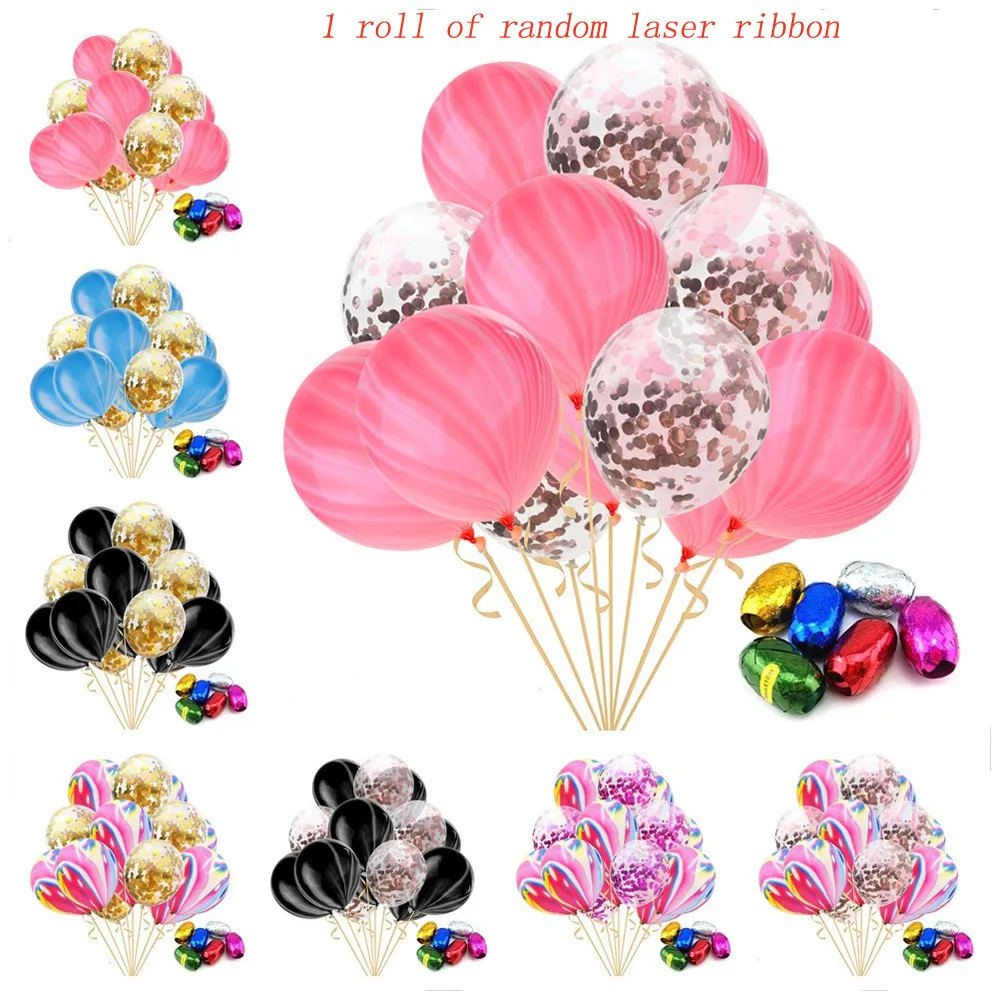 

15Pcs/Lot Marble Agate Latex 12 Inch Balloon Party Decror Baby Show Happy Birthday Baby Shower Wedding Party Decoration 19MAY27