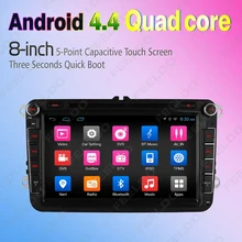 8inch Android 4.4.4 Quad Core Car DVD GPS Radio For Skoda Octavia/Seat/Altea/Leon #FD-4560