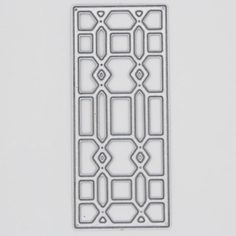 Metal steel frames Cutting Dies hollow out Rectangle decoration DIY Scrap booking Photo Album Embossing paper Cards 3.5*8cm | Дом и сад