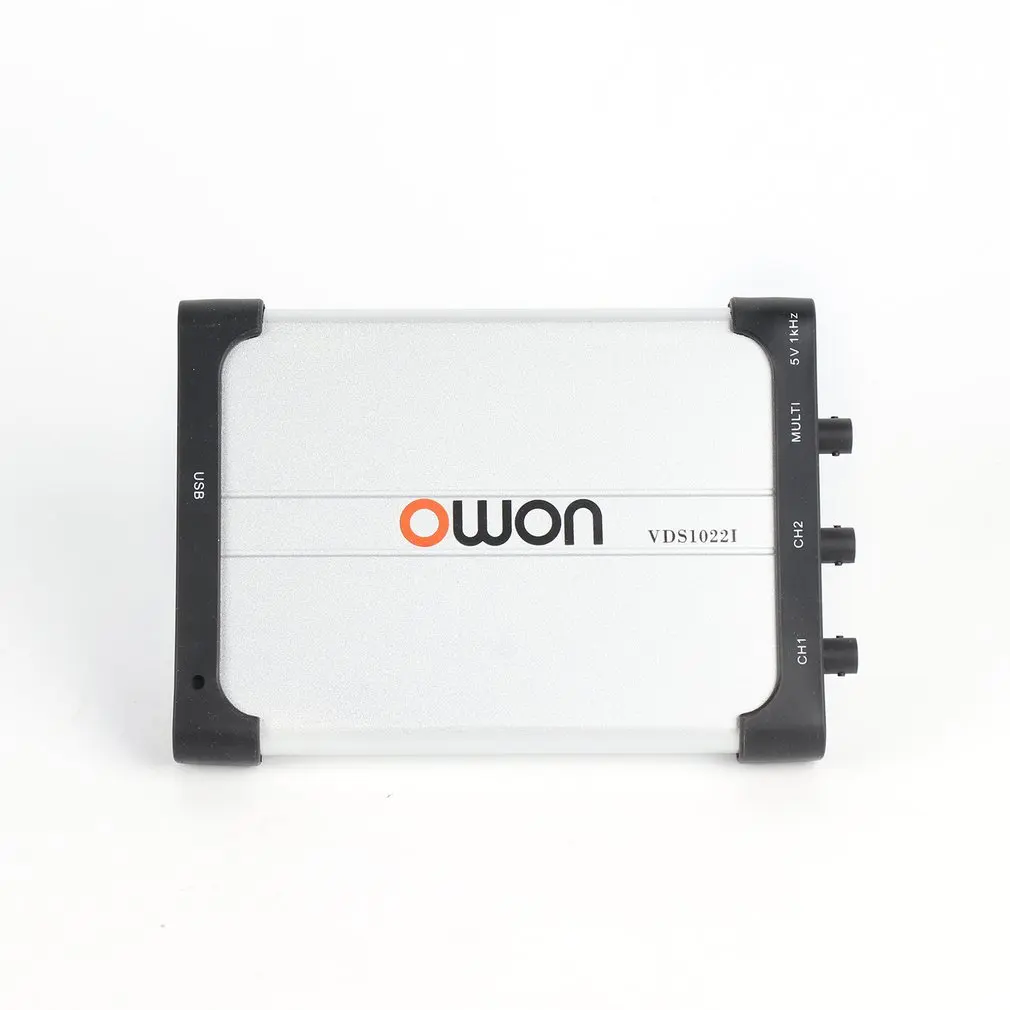 Owon VDS1022I Осциллограф портативный 25 МГц 2+ 1 каналы запись USB хранения генератор сигналов мультиметр спектр
