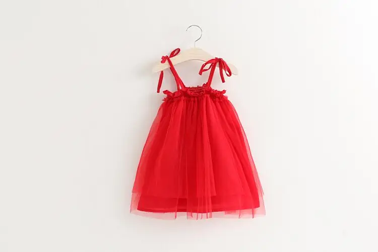 2 6Y Summer 3colors Cute Girls Cotton Lace Dress Baby Clothes Wholesale 5pcs/lotin Dresses from