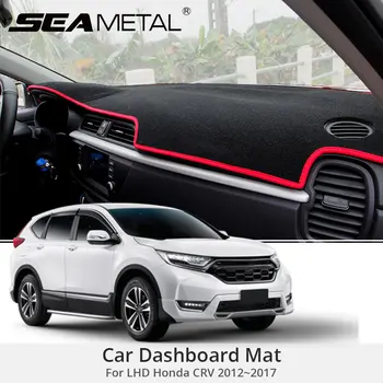 

For LHD Honda CRV 2017 2016 2015 2014 2013 2012 Car Dashboard Mat Cover Pad Auto Shade Cushion Interior Car-styling Accessories