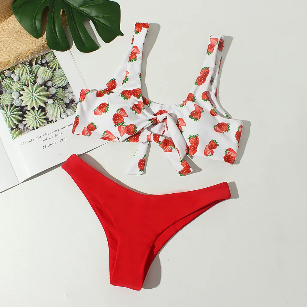 

Tankini swimsuits women flower Print swimming suit for women korean 2019 Summer Female Bathing Suit Monokini Swim Wear biquini