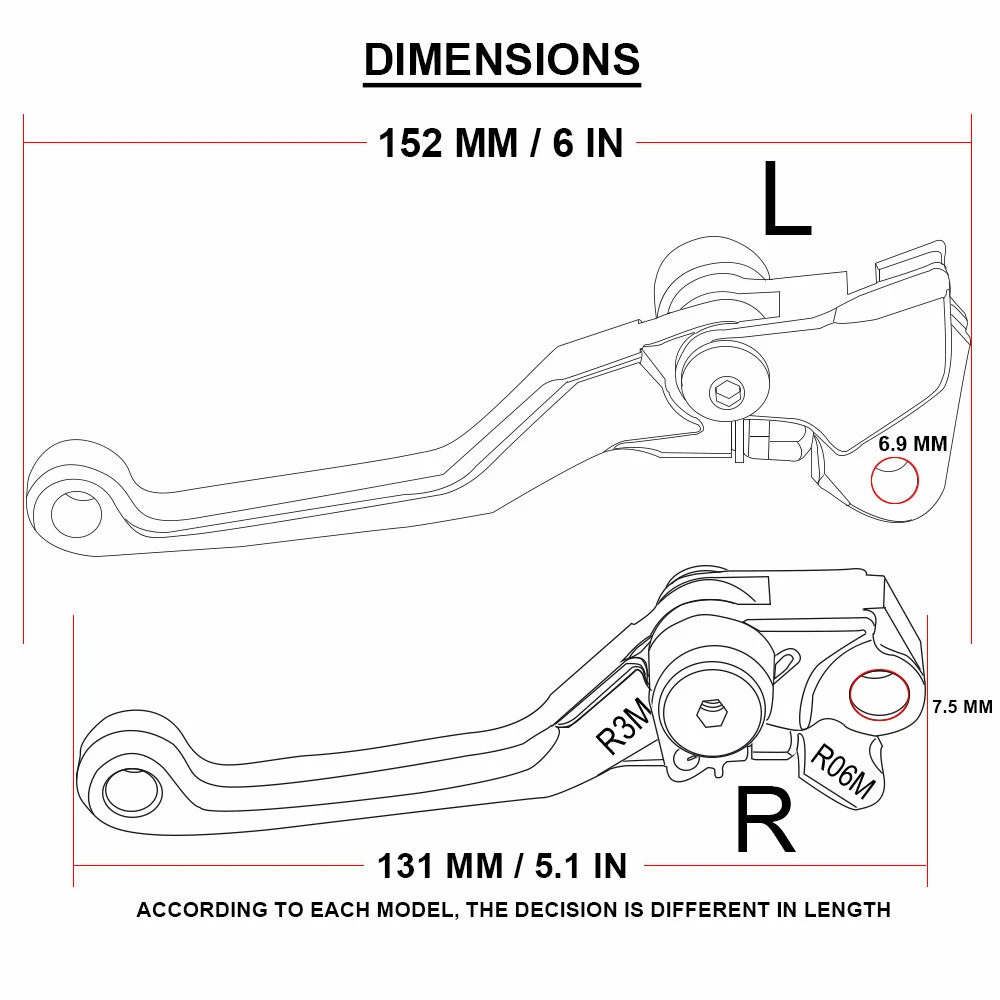 Для YAMAHA XTZ125 XTZ 125 2003-2012 алюминиевые Pivot Pit Dirt Bike тормозные рычаги сцепления мотоциклы Аксессуары для мотокросса ручка