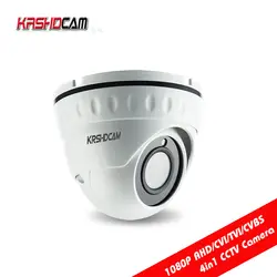 Мини AHD Камера Full HD 1080p 4 IN1 CVI/TVI/CVBS номеров Купол indoor IP66 vandalproof 24leds Ночное видение HD объектив Камера s segurança