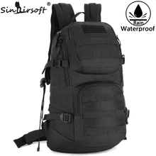 Outdoor Sport Shoulder Bag for Men 35L Cycling Backpack Camouflage Military Rucksack Travel Hiking Nylon Bag