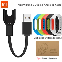 Оригинальный Xiaomi Mi Band 2 зарядный кабель USB сменный адаптер для Band2