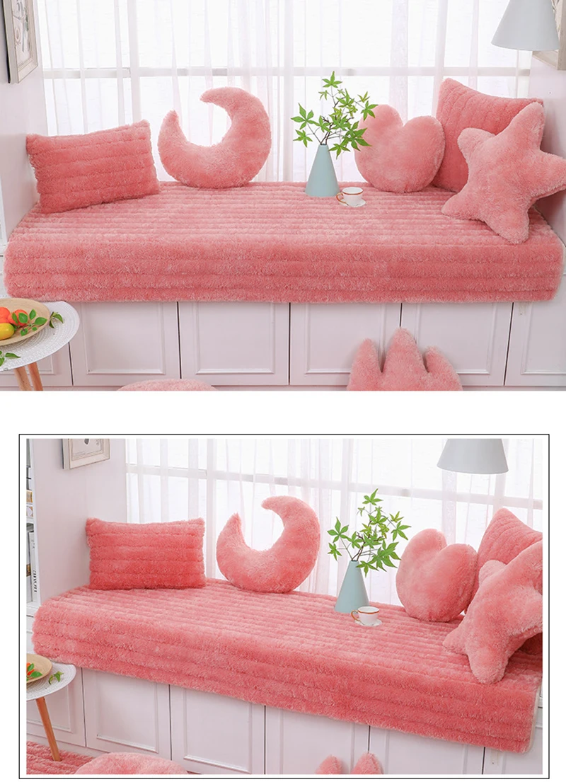 Soft Plush carpet Cloakroom Rug Bay Window/Balcony Fluffy Rug Sofa Cushion Carpet Living Room Home Decor Bedroom Carpet