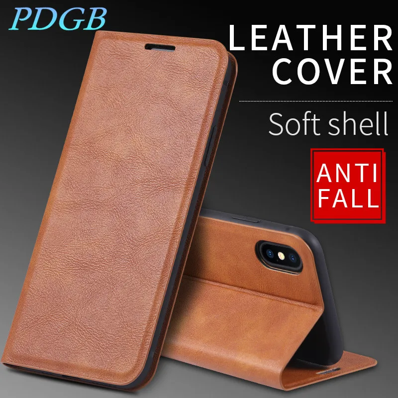 2019 Vintage Leather Case For iPhone X XS Max XR Flip Hidden Magnetic Stand Cover for 8 7 6 6s Plus Retro Wallet Cases | Мобильные