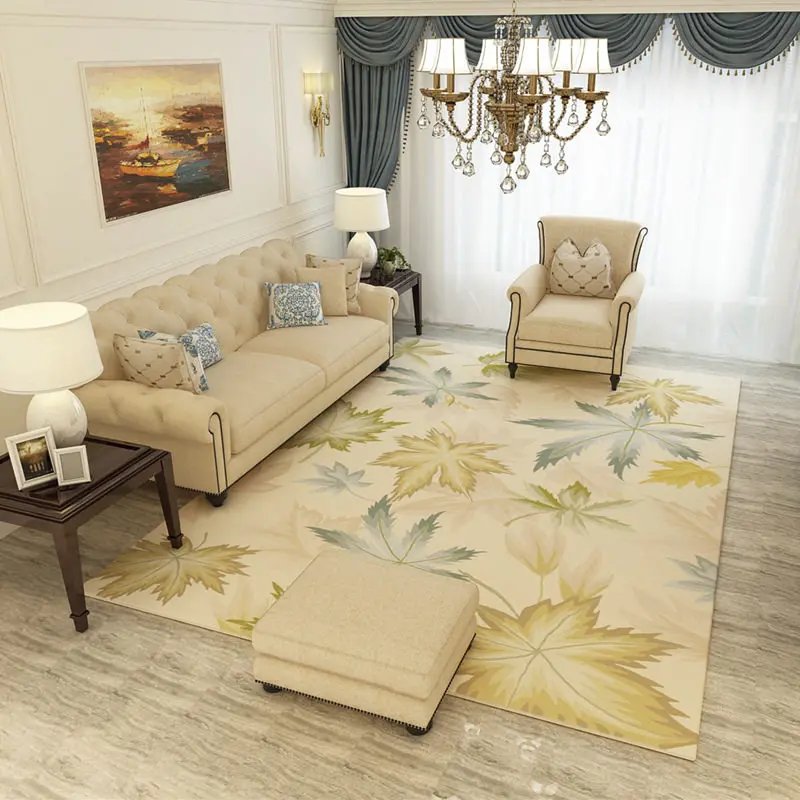  American Flower Carpets For Living Room Romantic Soft Area Rugs For Bedroom Study Floor Mat Home Co - 32833442795