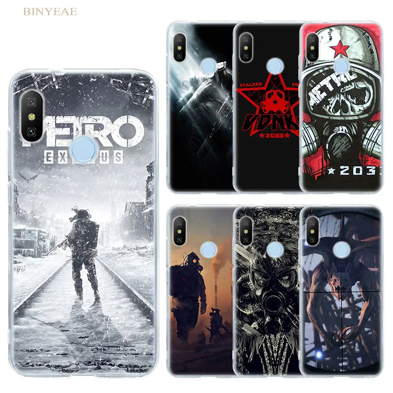 

Metro 2033 for Xiaomi Redmi Go S2 A2 lite 6A Note 6 7 Pro 5 MI Play 8 lite 9 A1 5X 6X Soft TPU Phone Case Cover
