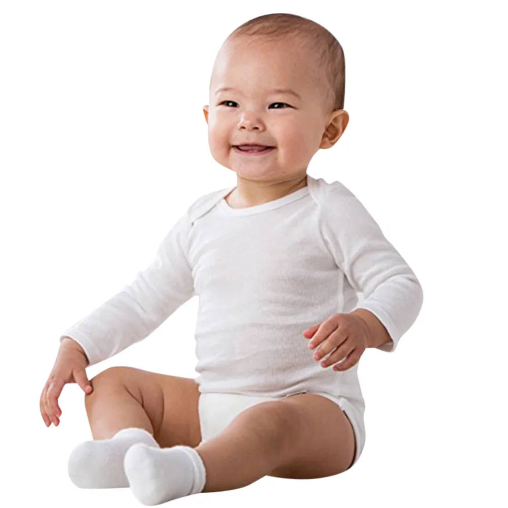

Toddler Boy Girls Jumpsuits Newborn baby boy girl clothes set Solid romper baby costume Newborn Long Sleeves Jumpsuit drop ship