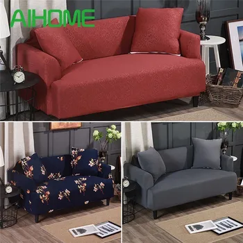 

Stretchy Pure Cushion Sofa Cover Chair Loveseat Sofa Case Slipcover Anti-dust Full Wrap Pet Hair Dust Damage Sofa Protector