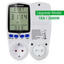 ATORCH 220v AC power font b meter b font font b digital b font wattmeter energy